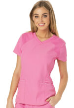 Élite Medical House - Blusa Del Uniforme Médico Mujer Unicolor Heart Soul Break On Through Hs660 Pnkh