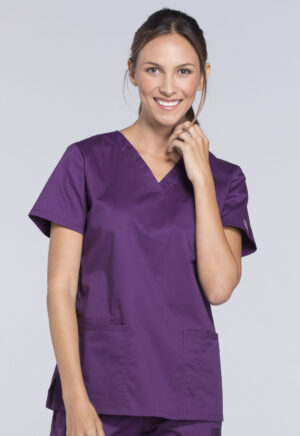 Élite Medical House - Blusa Del Uniforme Médico Mujer Unicolor Cherokee Ww Core Stretch Ww630 Eggw