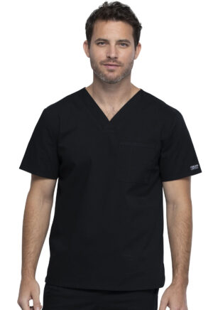 Élite Medical House - Camisa Del Uniforme Médico Hombre Unicolor Cherokee Ww Professionals Ww644 Blk