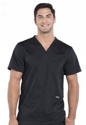Élite Medical House - Camisa Del Uniforme Médico Hombre Unicolor Cherokee Ww Revolution Ww670 Blk