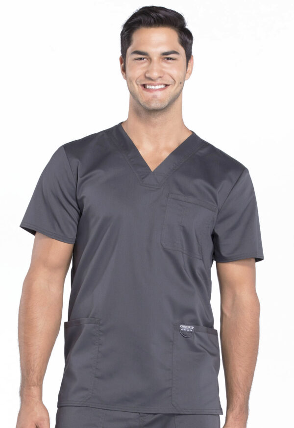 Élite Medical House - Camisa Del Uniforme Médico Hombre Unicolor Cherokee Ww Revolution Ww670 Pwt