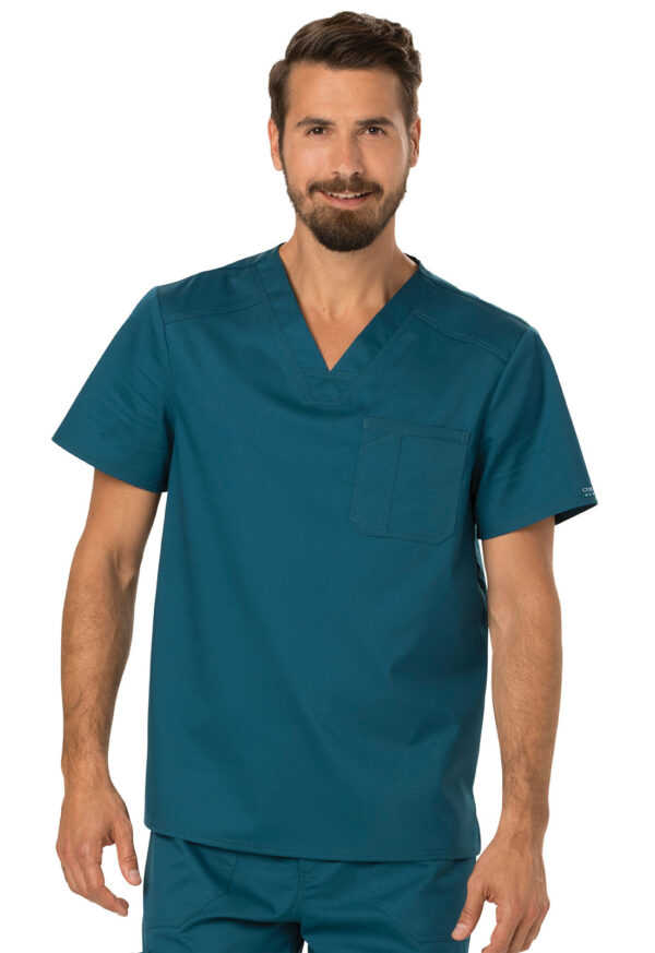 Élite Medical House - Camisa Del Uniforme Médico Hombre Unicolor Cherokee Ww Revolution Ww690 Car