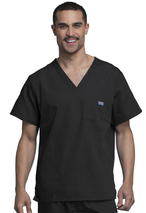 Élite Medical House - Camisa Del Uniforme Médico Hombre Unicolor Cherokee Ww 4789 Blkw