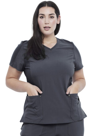 Élite Medical House - Blusa Del Uniforme Médico Mujer Unicolor Cherokee Iflex Ck711 Pwt