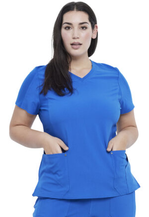 Élite Medical House - Blusa Del Uniforme Médico Mujer Unicolor Cherokee Iflex Ck711 Roy