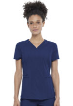 Élite Medical House - Blusa Del Uniforme Médico Mujer Unicolor Cherokee Statement Ck798 Nav