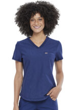 Élite Medical House - Blusa Del Uniforme Médico Mujer Unicolor Cherokee Form Ck819 Nav