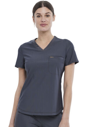 Élite Medical House - Blusa Del Uniforme Médico Mujer Unicolor Cherokee Form Ck819 Pwt