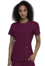 Élite Medical House - Blusa Del Uniforme Médico Mujer Unicolor Cherokee Form Ck841 Win