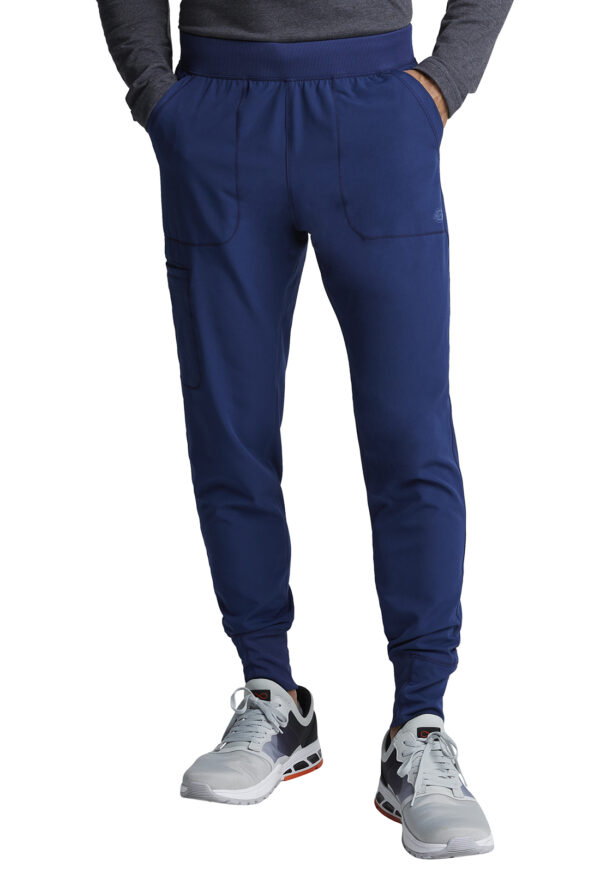 Élite Medical House - Pantalón Del Uniforme Médico Hombre Unicolor Dickies Dynamix Dk040 Nav