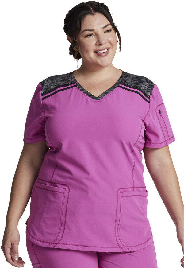 Élite Medical House - Blusa Del Uniforme Médico Mujer Unicolor Dickies Dynamix Dk740 Tepk