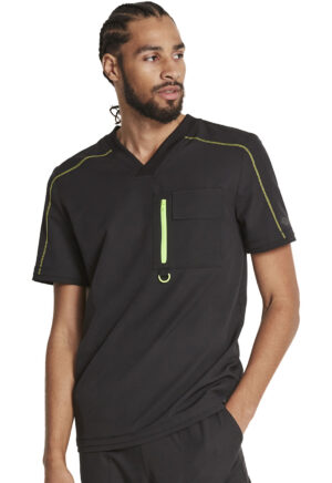 Élite Medical House - Camisa Del Uniforme Médico Hombre Unicolor Dickies Dynamix Dk778 Blk