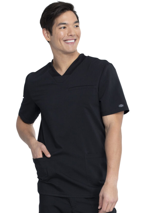 Élite Medical House - Camisa Del Uniforme Médico Hombre Unicolor Dickies Balance Dk845 Blk