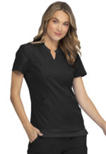 Élite Medical House - Blusa Del Uniforme Médico Mujer Unicolor Heartsoul Break On Through Hs765 Bckh