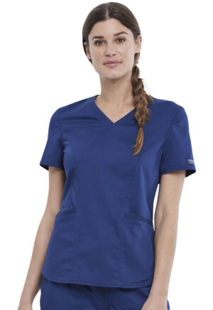 Élite Medical House - Blusa Del Uniforme Médico Mujer Unicolor Cherokee Ww Revolution Ww612P Nav
