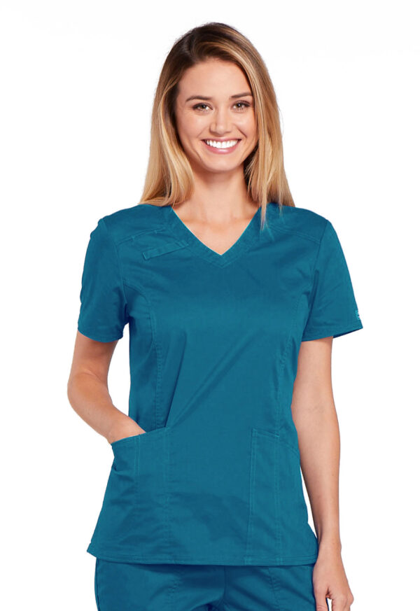 Élite Medical House - Blusa del uniforme médico mujer unicolor cherokee ww core stretch 4710 carw