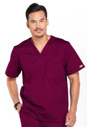 Élite Medical House - Camisa del uniforme médico hombre unicolor cherokee ww core stretch 4743 winw
