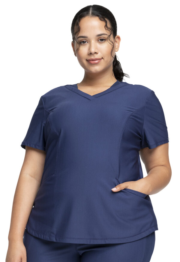Élite Medical House - Blusa del uniforme médico mujer unicolor cherokee form ck712 nav