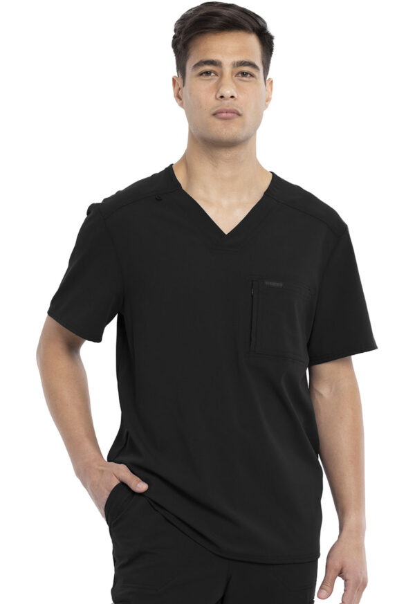 Élite Medical House - Camisa del uniforme médico hombre unicolor cherokee euphoria ck887a blk