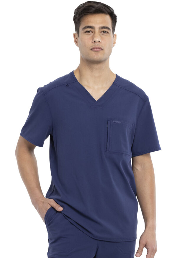 Élite Medical House - Camisa del uniforme médico hombre unicolor cherokee euphoria ck887a nav