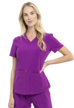 Élite Medical House - Blusa del uniforme médico mujer unicolor cherokee allura cka685 vgrd