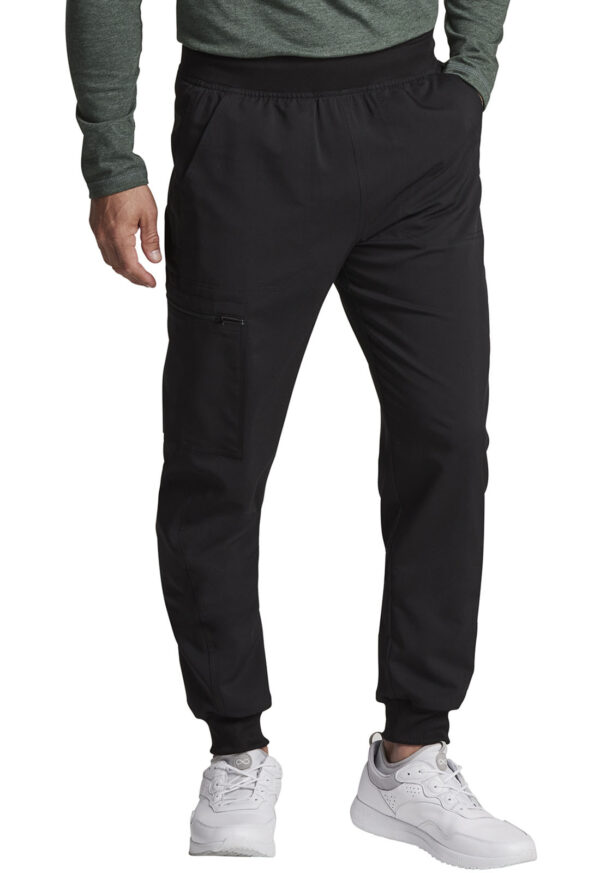 Élite Medical House - Pantalón del uniforme médico hombre unicolor cherokee balance dk224 blk