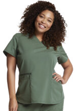 Élite Medical House - Blusa del uniforme médico mujer unicolor dickies balance dk875 wvlt