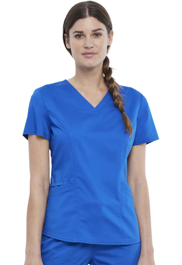 Élite Medical House - Blusa del uniforme médico mujer unicolor cherokee ww revolution ww612p roy