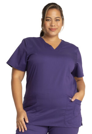 Élite Medical House - Blusa del uniforme médico mujer unicolor cherokee ww revolution ww620 grp