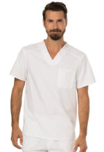 Élite Medical House - Camisa del uniforme médico hombre unicolor cherokee ww revolution ww690 wht