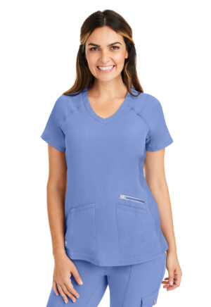 Élite Medical House - Blusa del uniforme médico mujer unicolor healing hands hh 360 2284 ceil