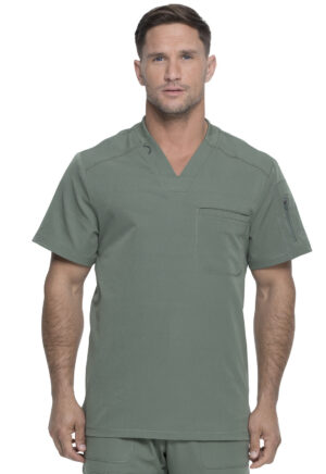 Élite Medical House - Camisa del uniforme médico hombre unicolor dickies dynamix dk610 olv
