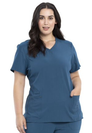 Élite Medical House - Blusa del uniforme médico mujer unicolor cherokee iflex ck711 car