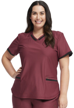 Élite Medical House - Blusa del uniforme médico mujer unicolor cherokee form ck840 cabx