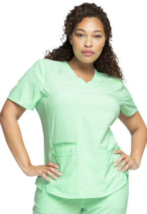 Élite Medical House - Blusa del uniforme médico mujer unicolor cherokee allura cka685 aqmt