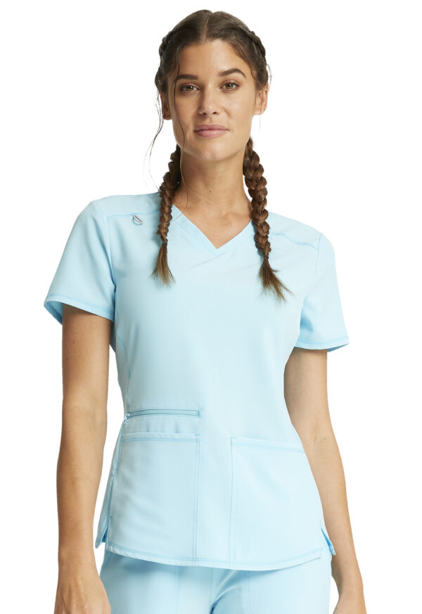 Élite Medical House - Blusa del uniforme médico mujer unicolor cherokee allura cka685 tqti