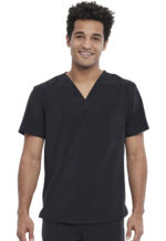 Élite Medical House - Camisa del uniforme médico hombre unicolor cherokee allura cka689 blk